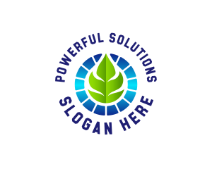 Natural Energy Panel logo design