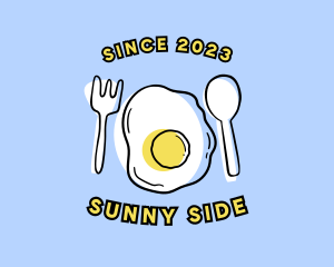 Fried Egg Meal logo design