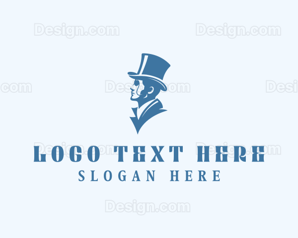 Gentleman Fashion Stylist Logo