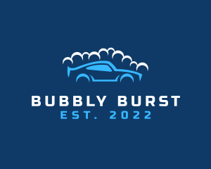 Car Wash Bubbles logo design