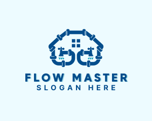 Plumbing Pipe Faucet logo