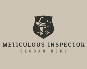 Detective Investigator Man logo design