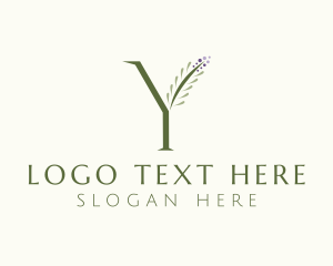 Farm Agriculture Letter Y logo