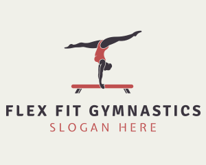 Gymnastics Balance Pose logo