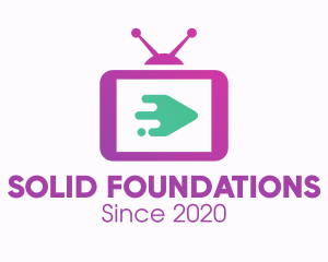 Media Television Screen logo