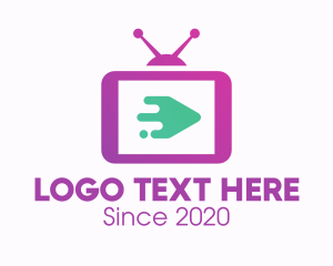 Media Television Screen logo