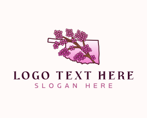 Oklahoma Floral Bloom logo