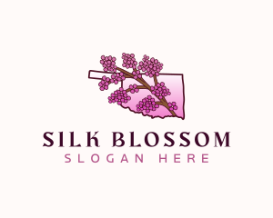 Oklahoma Floral Bloom logo design