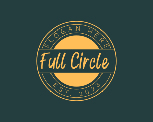 Circle Handwritten Company logo design