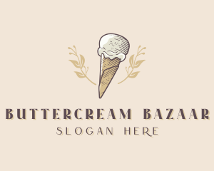 Ice Cream Gelato Dessert logo