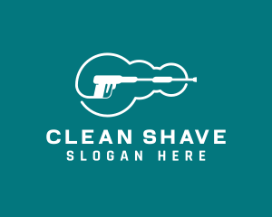 Pressure Wash Cleaning logo design