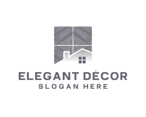 House Tiles Decoration logo design