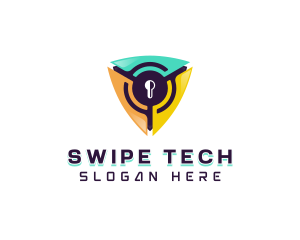 Cybersecurity Tech Software logo design