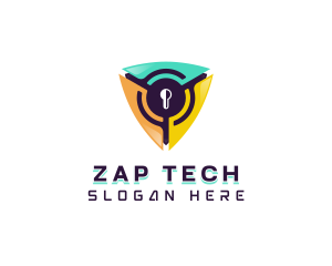 Cybersecurity Tech Software logo design