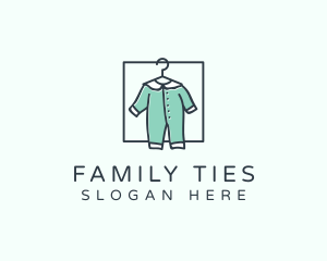 Baby Onesie Clothing  logo design