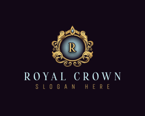 Premium Royal Crown logo design