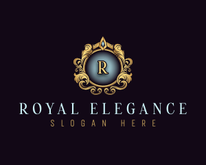 Premium Royal Crown logo design