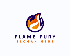 Generic Fire Flame logo design