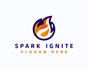 Generic Fire Flame logo design