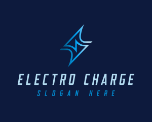 Energy Tech Lightning logo design