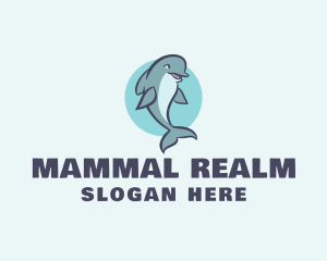 Aquatic Mammal Dolphin logo