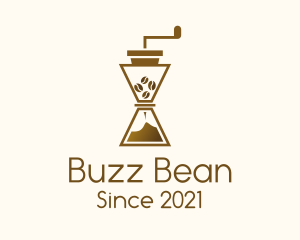 Brewed Coffee French Press logo design