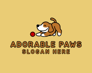 Puppy Ball Vet logo design