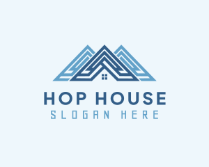 Roof Town House logo design