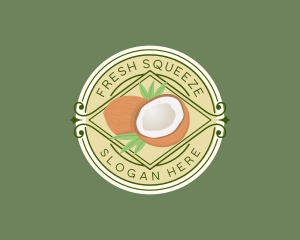 Fresh Coconut Juice logo