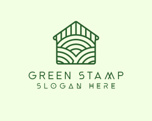 Green Farm Home logo design