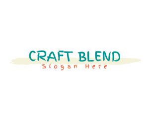 Playful Craft Business logo design