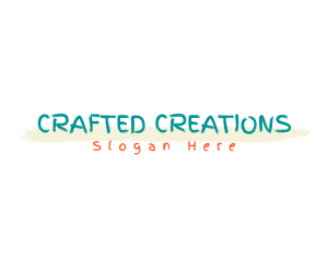 Playful Craft Business logo design