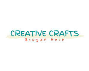 Playful Craft Business logo design