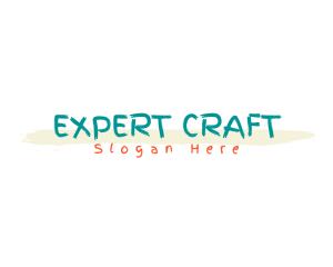 Playful Craft Business logo design