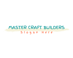 Playful Craft Business logo design