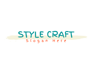 Playful Craft Business logo design