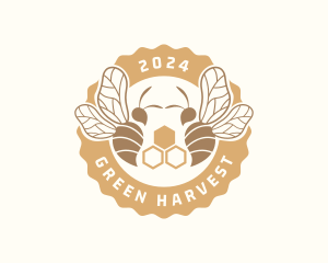 Honey Bee Harvest logo design