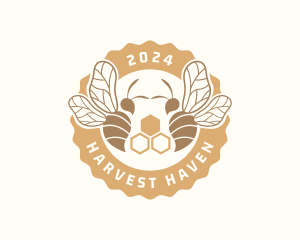 Honey Bee Harvest logo design