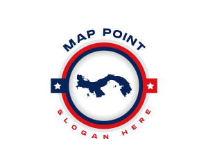 Panama Map Geography logo