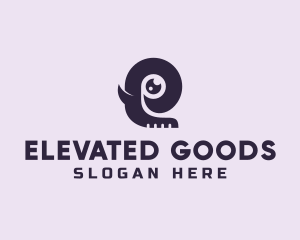 Elephant Letter E logo design