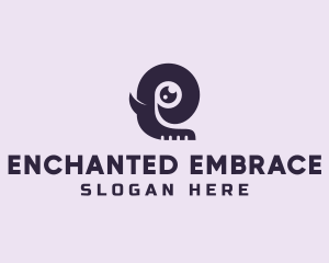 Elephant Letter E logo design