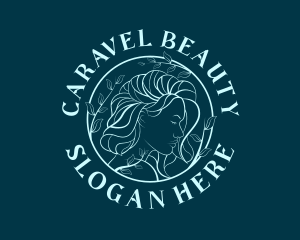 Organic Hair Cosmetics logo design