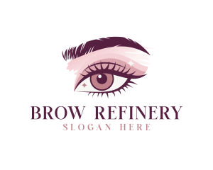 Eyelashes Eyebrow Cosmetic logo