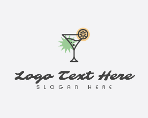 Tropical Cocktail Bar Logo