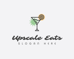 Tropical Cocktail Bar logo design