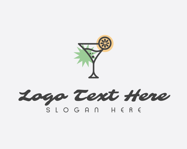 Alcoholic Beverage logo example 2