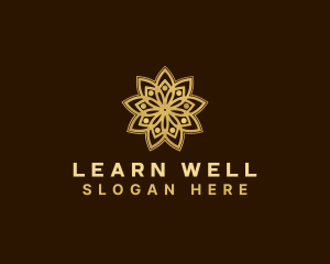 Flower Mandala Wellness logo design