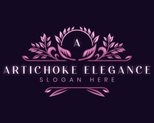 Elegant Floral  Decorative logo design