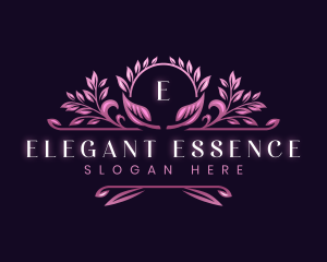 Elegant Floral  Decorative logo design