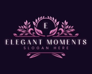 Elegant Floral  Decorative logo design